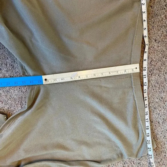 VTG Y2K Carol Pattern Knits Casual Pull On Pants Women Plus Size 3X Stretchy - Picture 3 of 7